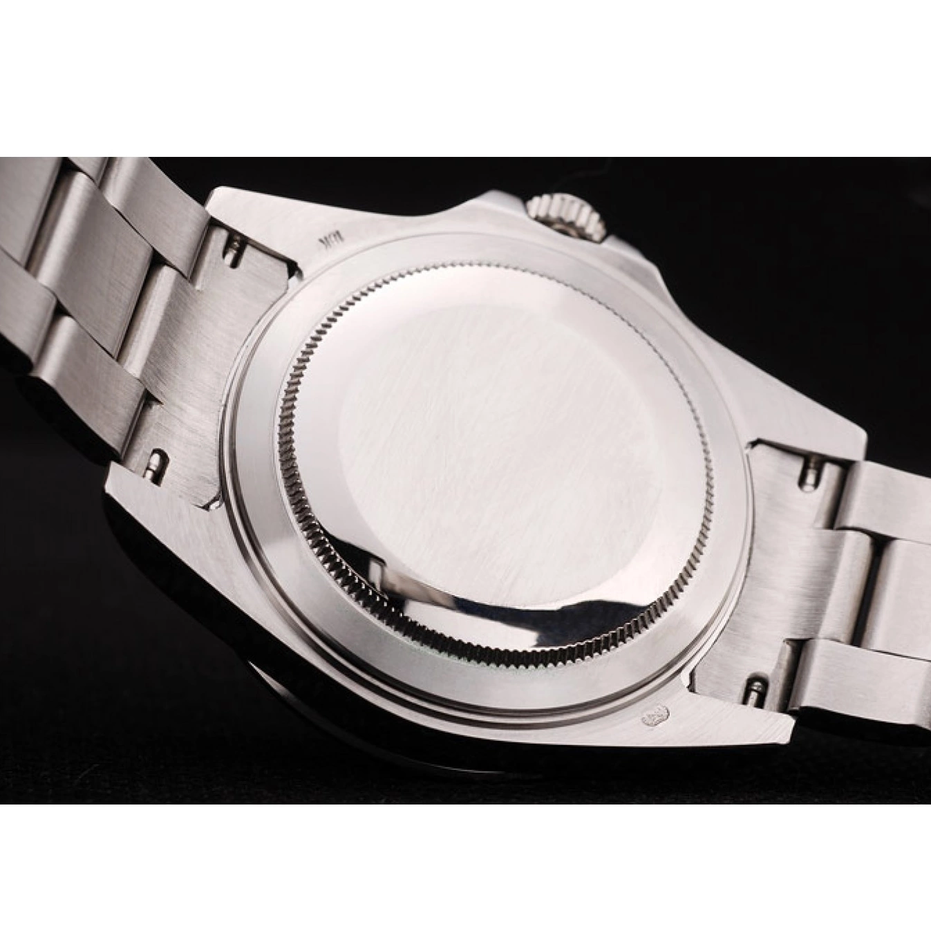 Aaa replica watch Rolex White Stainless Bezel Dial Steel Explorer 0819